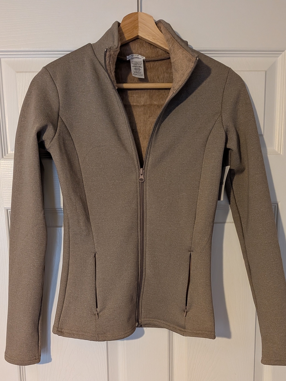 Zip-Front Fitted Jacket